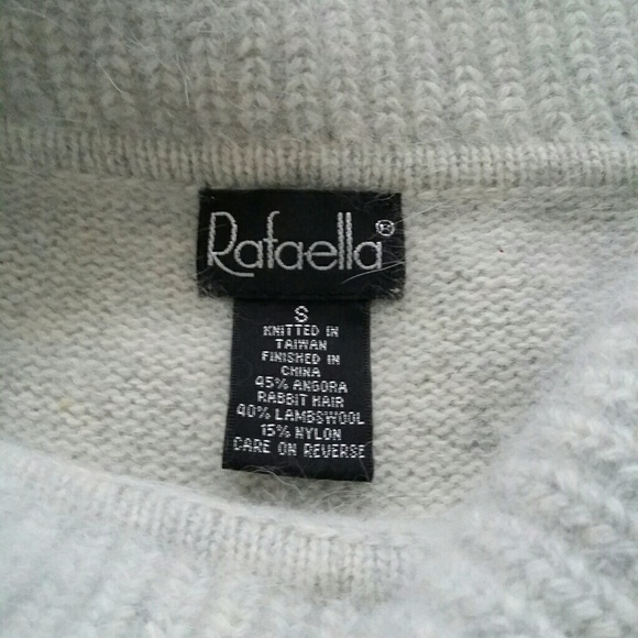 Angora wool rabbit hair sweater - Picture 2 of 7